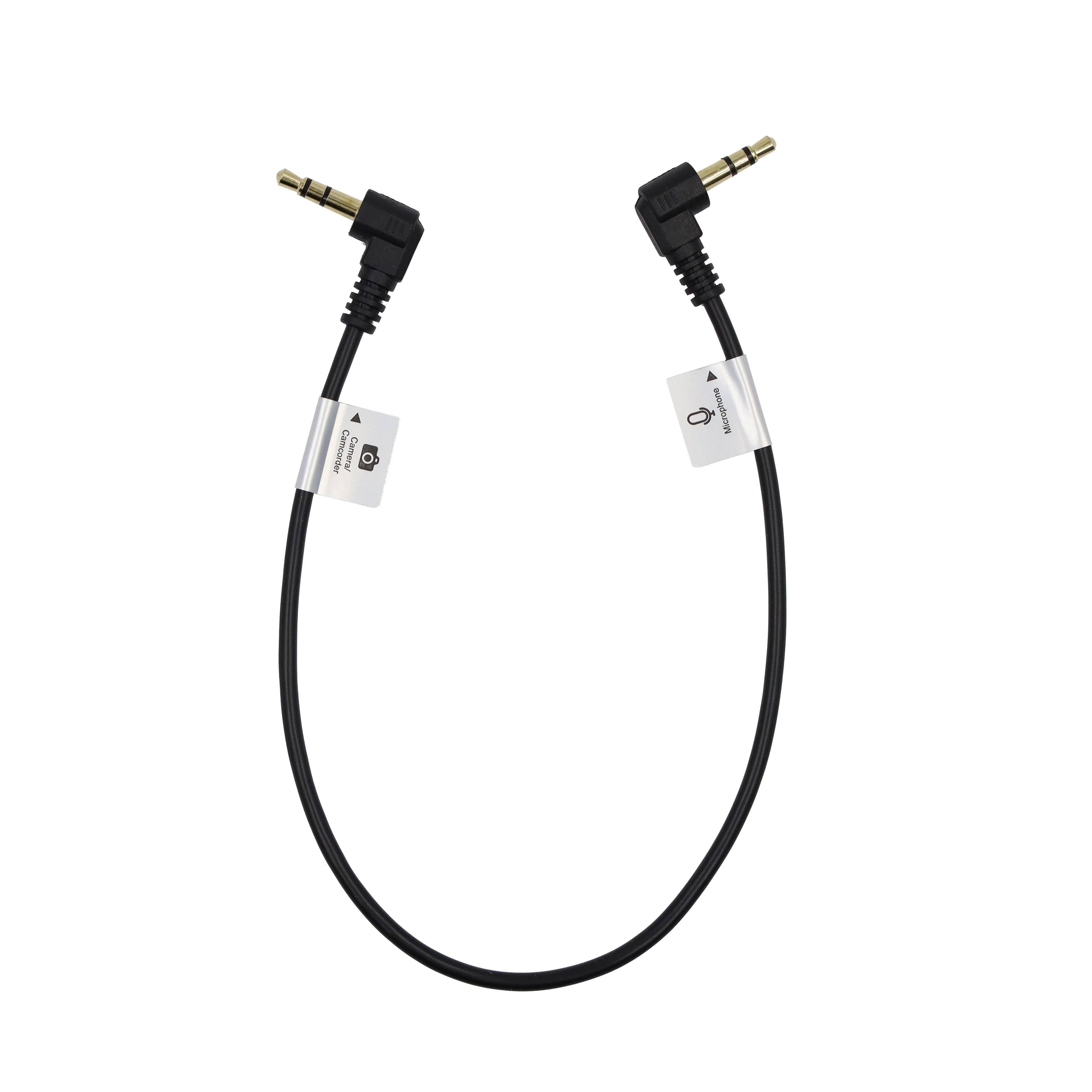 ProMaster Audio Cable 3.5mm TRS - TRS Right Angle - 1' at PROCAM | procam.com
