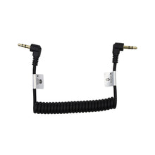 ProMaster Audio Cable 3.5mm TRS - TRS Right Angle - 8 1/2'' Coiled