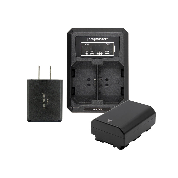 ProMaster Battery & Charger Kit for Sony NP-FZ100 | PROCAM