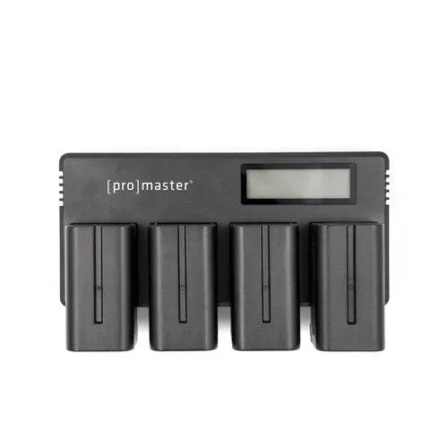 ProMaster Battery & Charger Kit Quad for Sony NP-F770 at PROCAM | procam.com
