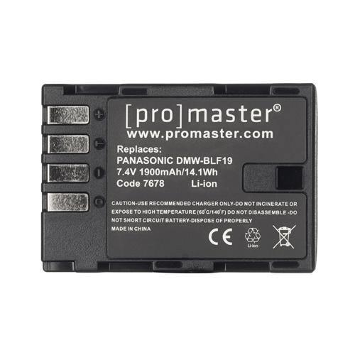 ProMaster DMW-BLF19 Battery for Panasonic at PROCAM | procam.com