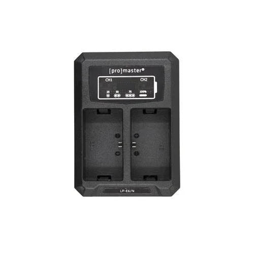 ProMaster Dually USB Charger for Canon LP-E6 at PROCAM | procam.com