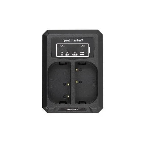 ProMaster Dually USB Charger for Panasonic BLF-19 at PROCAM | procam.com