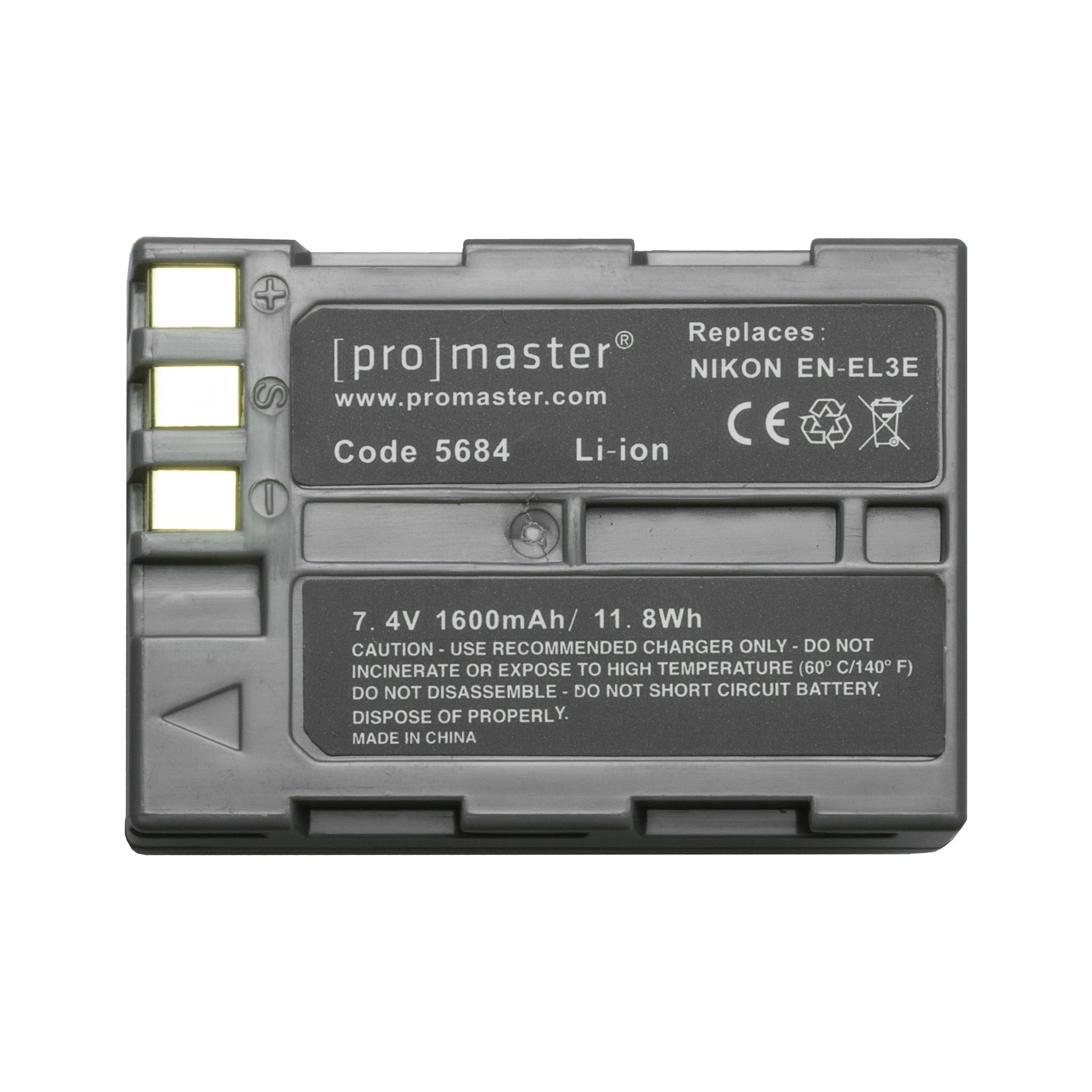 ProMaster EN-EL3e Battery for Nikon at PROCAM | procam.com