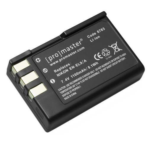 ProMaster EN-EL9/A Battery for Nikon at PROCAM | procam.com
