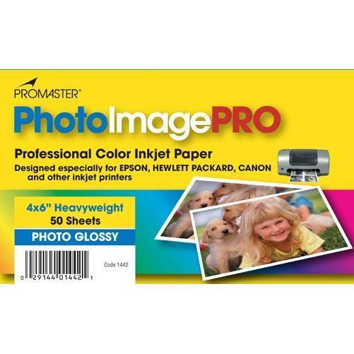 ProMaster Glossy Inkjet Photo Paper - 4 x 6'' - 50 sheets at PROCAM | procam.com