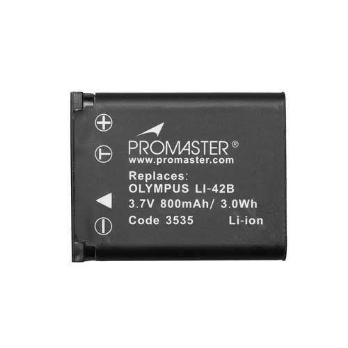 ProMaster LI-40/42B Lithium-Ion  Battery for Olympus | PROCAM