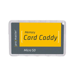 ProMaster Micro SD Memory Card Caddy at PROCAM | procam.com