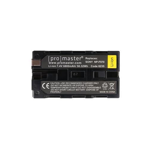 ProMaster NP-F970 Sony Lithium Ion Battery - 7.4V/6800mAh | PROCAM