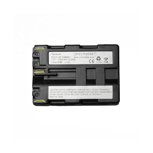 ProMaster NP-FM500H Lithium-Ion Battery for Sony at PROCAM | procam.com