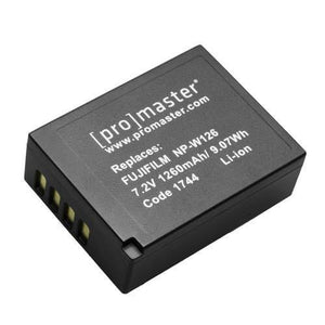 ProMaster NP-W126 Lithium-Ion Battery for Fujifilm at PROCAM | procam.com