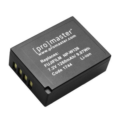 ProMaster NP-W126 Lithium-Ion Battery for Fujifilm at PROCAM | procam.com