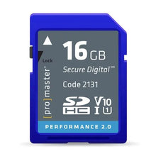 ProMaster Performance 2.0 SD Memory Card - 16GB