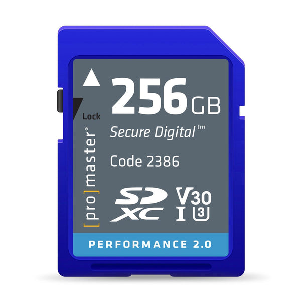 ProMaster Performance 2.0 SD Memory Card - 256GB | PROCAM