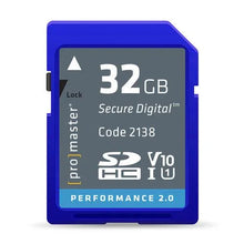 ProMaster Performance 2.0 SD Memory Card - 32GB