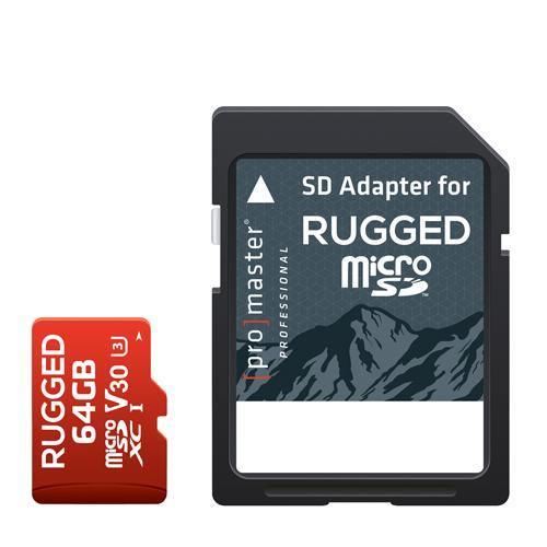 ProMaster Rugged Micro SD Memory Card - 64GB at PROCAM | procam.com