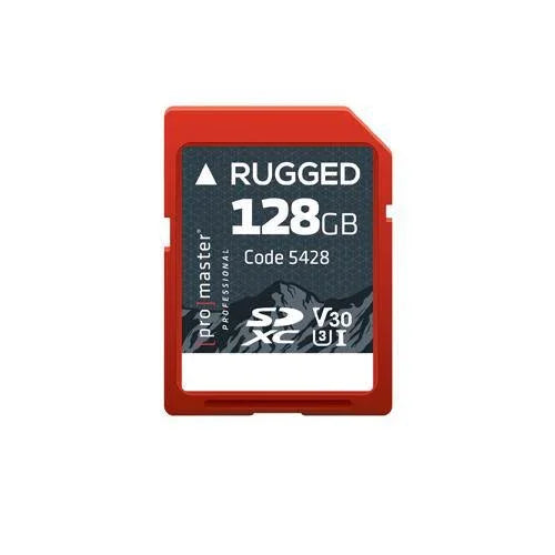 ProMaster Rugged SD Memory Card - UHS-I V30 - 128GB at PROCAM | procam.com