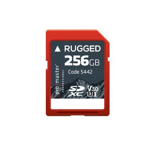 ProMaster Rugged SD Memory Card - UHS-I V30 - 256GB | PROCAM