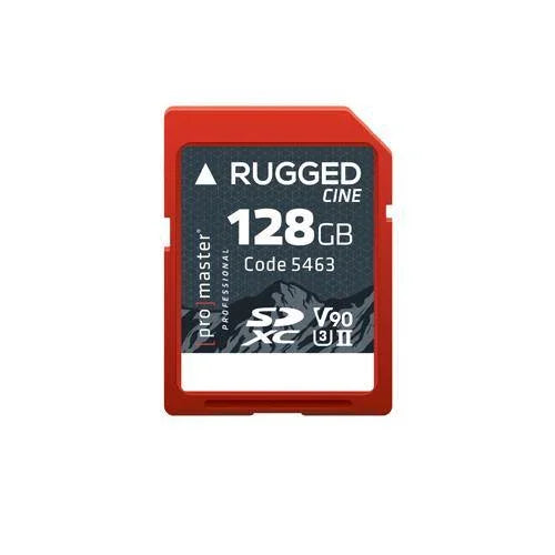 ProMaster Rugged SD Memory Card - UHS-II V90 - 128GB at PROCAM | procam.com
