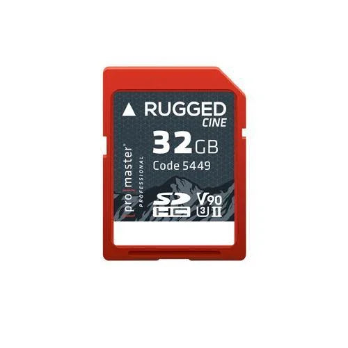 ProMaster Rugged SD Memory Card - UHS-II V90 - 32GB at PROCAM | procam.com