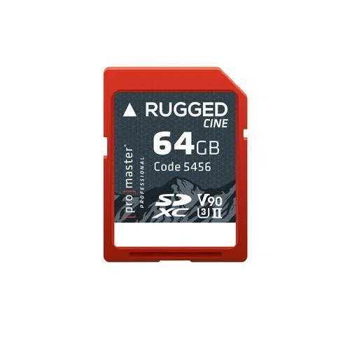 ProMaster Rugged SD Memory Card - UHS-II V90 - 64GB at PROCAM | procam.com
