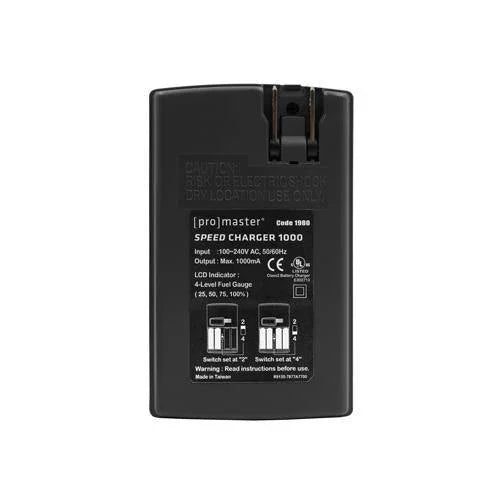 ProMaster Speed Charger 1000 w/ 4 x AA NiMH Battery Kit (2700mAh) at PROCAM | procam.com
