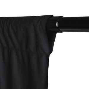 ProMaster Wrinkle Resistant Backdrop - 10'x20' (Black) at PROCAM | procam.com