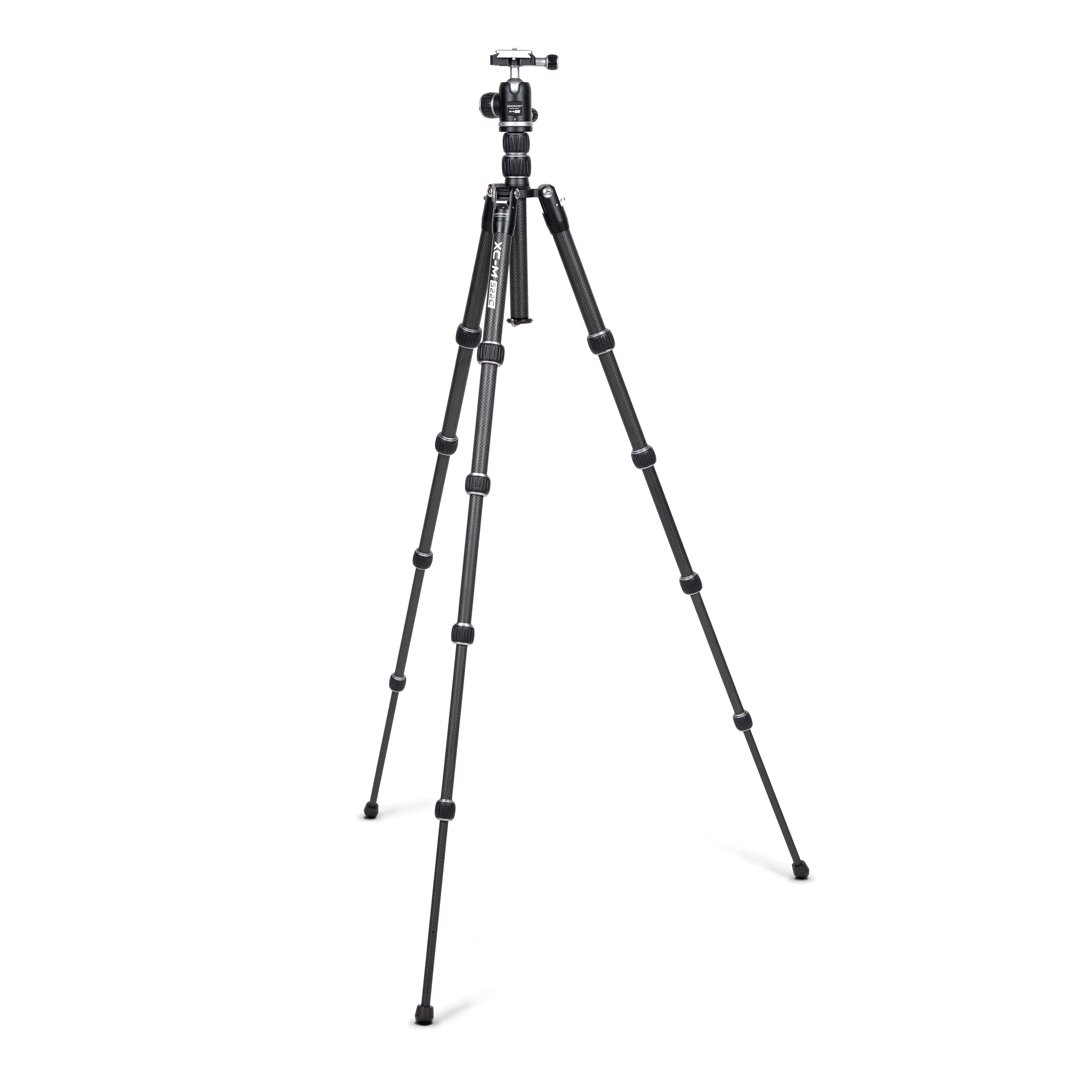 ProMaster XC-M 522CK Professional Carbon Fiber Tripod Kit with Head (Silver) at PROCAM | procam.com