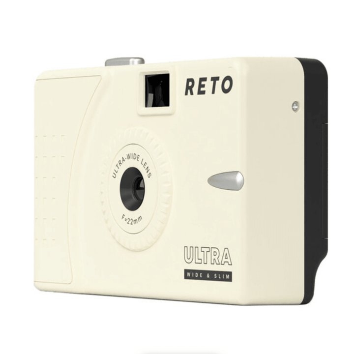 Reto Project Ultra-Wide & Slim 35mm Film Camera (Cream) | PROCAM