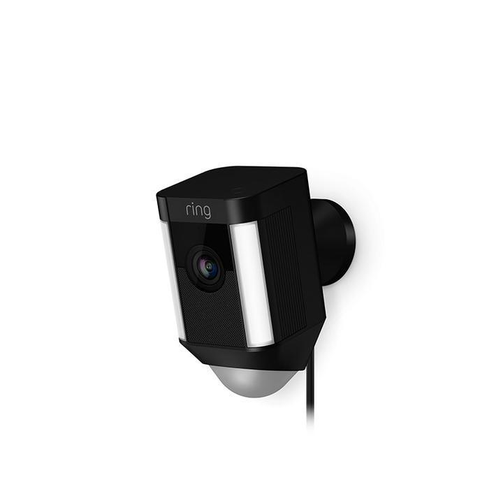 Ring Spotlight Wired Outdoor Security Camera - Black | PROCAM