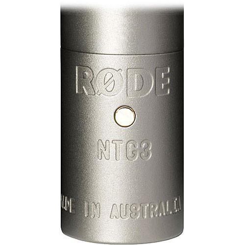 Rode NTG-3 Precision RF-Biased Shotgun Microphone (Silver) at PROCAM | procam.com