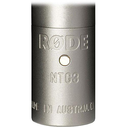 Rode NTG-3 Precision RF-Biased Shotgun Microphone (Silver) | PROCAM
