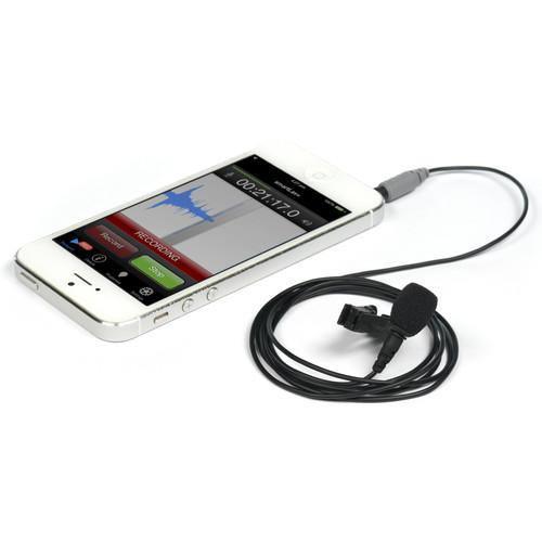 Rode smartLav+ Lavalier Condenser Microphone for Smartphones at PROCAM | procam.com