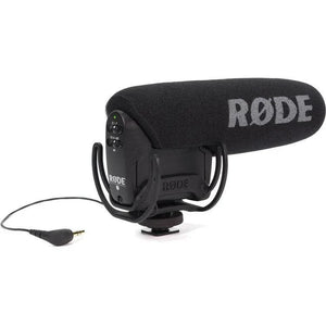 Rode VideoMic Pro Camera-Mount Shotgun Microphone with Rycote Lyre Suspension Mount at PROCAM | procam.com