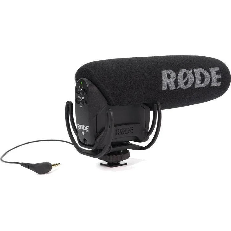 Rode VideoMic Pro Camera-Mount Shotgun Microphone with Rycote Lyre Suspension Mount at PROCAM | procam.com