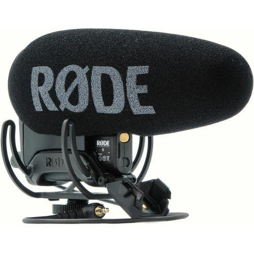 Rode VideoMic Pro+ with Rycote Lyre Suspension Mount, Digital Switches and Built-In Rechargeable Battery | PROCAM