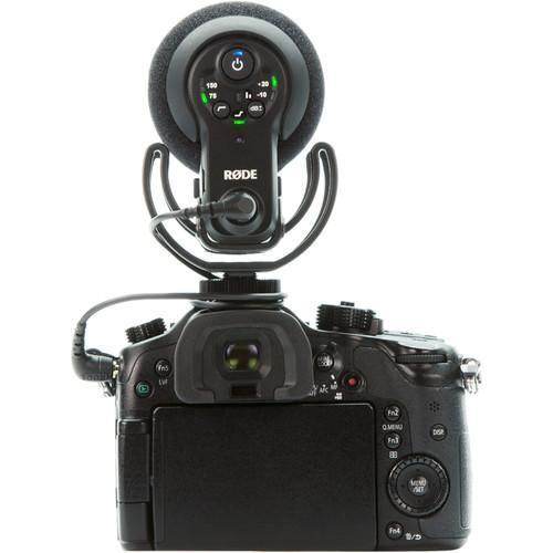 Rode VideoMic Pro+ with Rycote Lyre Suspension Mount, Digital Switches and Built-In Rechargeable Battery at PROCAM | procam.com