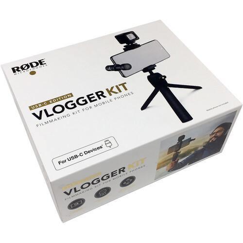 Rode Vlogger Kit USB-C Edition Filmmaking Kit for Mobile Devices with USB Type-C Ports at PROCAM | procam.com