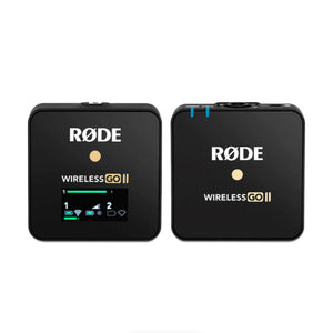 Rode Wireless GO II Single Compact Digital Wireless Microphone System/Recorder (2.4 GHz, Black) at PROCAM | procam.com