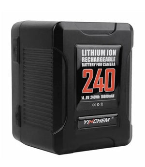 Rolux YC-240A Smart V-Mount Battery - 240Wh at PROCAM | procam.com