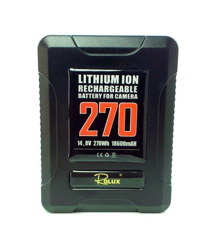 Rolux YC-270A Smart V-Mount Battery - 270Wh at PROCAM | procam.com