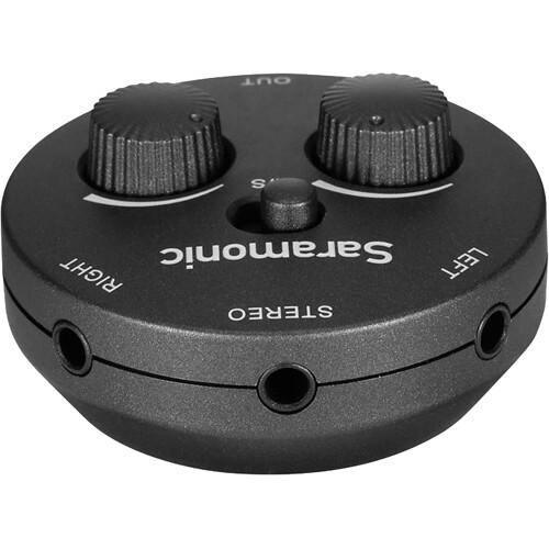 Saramonic AX1 Passive 2-Channel Audio Mixer for Cameras, Smartphones, Tablets, and Computers at PROCAM | procam.com