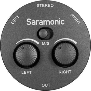 Saramonic AX1 Passive 2-Channel Audio Mixer for Cameras, Smartphones, Tablets, and Computers at PROCAM | procam.com