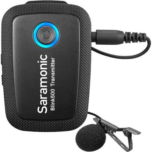 Saramonic Blink 500 B1 Digital Camera-Mount Wireless Omni Lavalier Microphone System (2.4 GHz) at PROCAM | procam.com