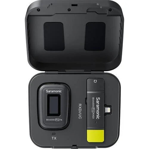 Saramonic Blink 500 Pro B3 Digital Wireless Omni Lavalier Microphone System for Lightning iOS Devices (2.4 GHz) at PROCAM | procam.com