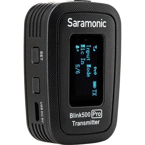 Saramonic Blink 500 Pro B3 Digital Wireless Omni Lavalier Microphone System for Lightning iOS Devices (2.4 GHz) at PROCAM | procam.com