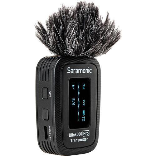 Saramonic Blink 500 Pro B3 Digital Wireless Omni Lavalier Microphone System for Lightning iOS Devices (2.4 GHz) at PROCAM | procam.com