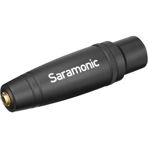 Saramonic C-XLR+ 3.5mm TRS Female to XLR Male Adapter with Phantom Power Converter | PROCAM
