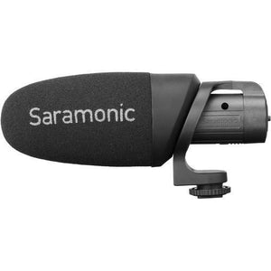 Saramonic CamMic+ Battery-Powered Camera-Mount Shotgun Microphone for DSLR Cameras and Smartphones at PROCAM | procam.com