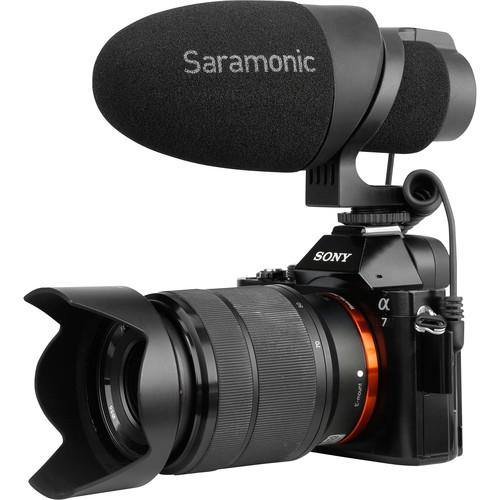 Saramonic CamMic Camera-Mount Shotgun Microphone for DSLR Cameras and Smartphones | PROCAM